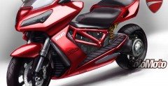 Czy tak bdzie wyglda skuter Ducati?